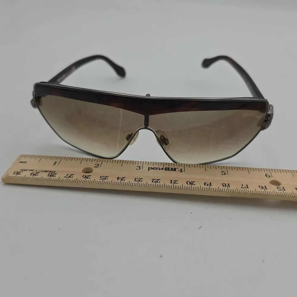Roberto Cavalli Mirihi 749S 08B Sunglasses Brown Gradient Made Italy Lens Wear